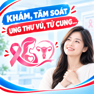 Khám, Tầm Soát Ung Thư Vú, Tử Cung…